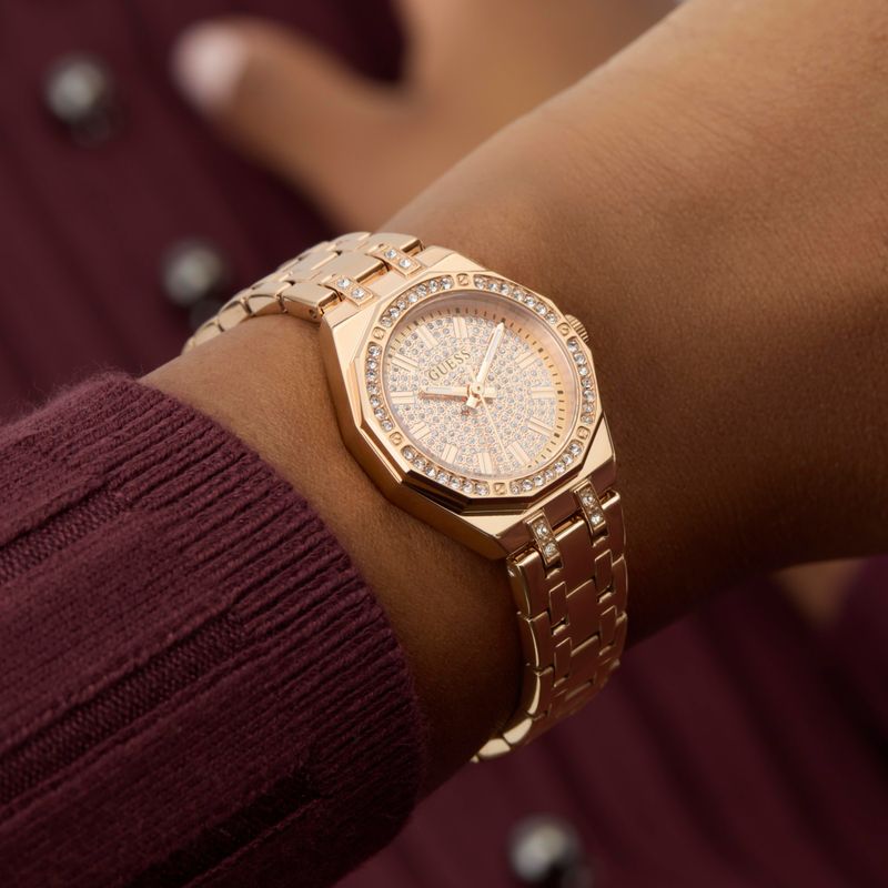 Relógio Guess Feminino Aço Rosé GW0931L4