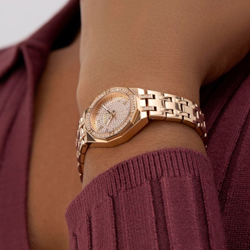 Relógio Guess Feminino Aço Rosé GW0931L4