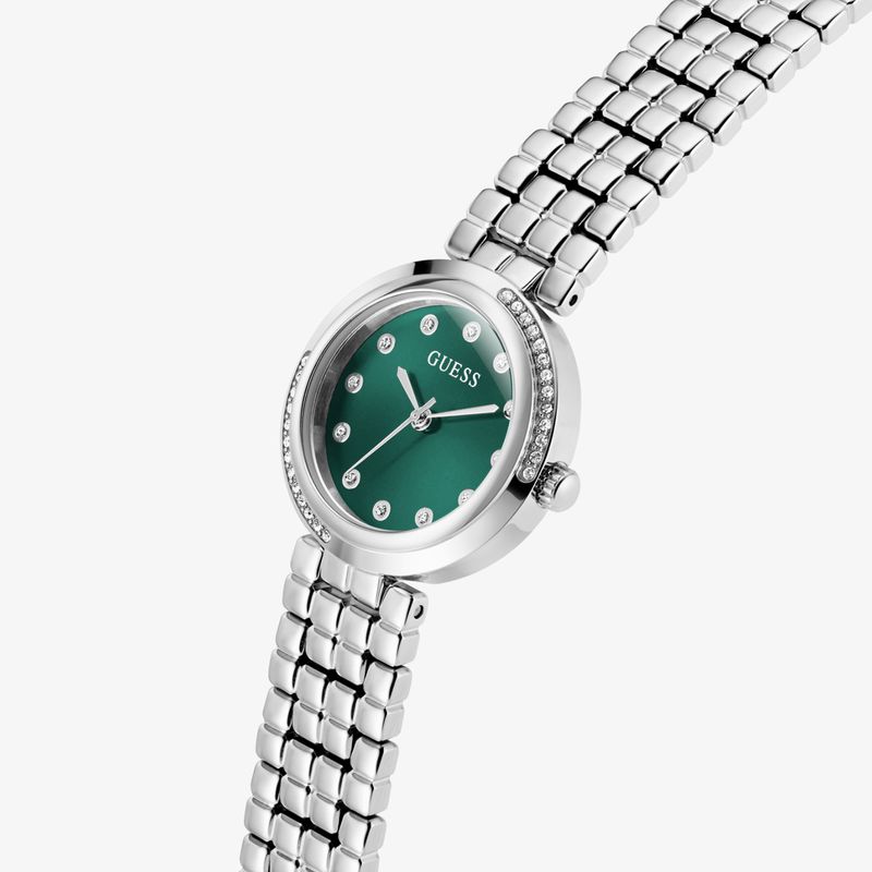 Relógio Guess Feminino Aço Prateado GW0930L1