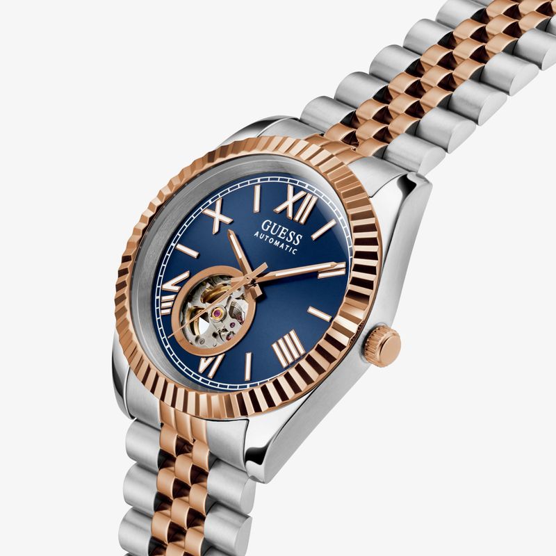 Relógio Guess Masculino Automático em Aço Bicolor GW0984G5