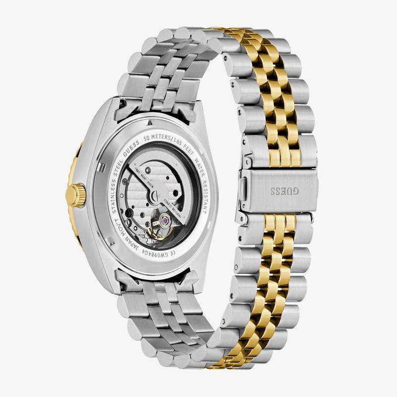 Relógio Guess Masculino Automático em Aço Bicolor GW0984G4