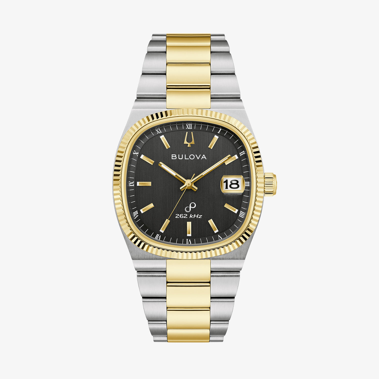 Relógio Bulova Super Seville Precisionist Masculino em Aço Bicolor 98B458