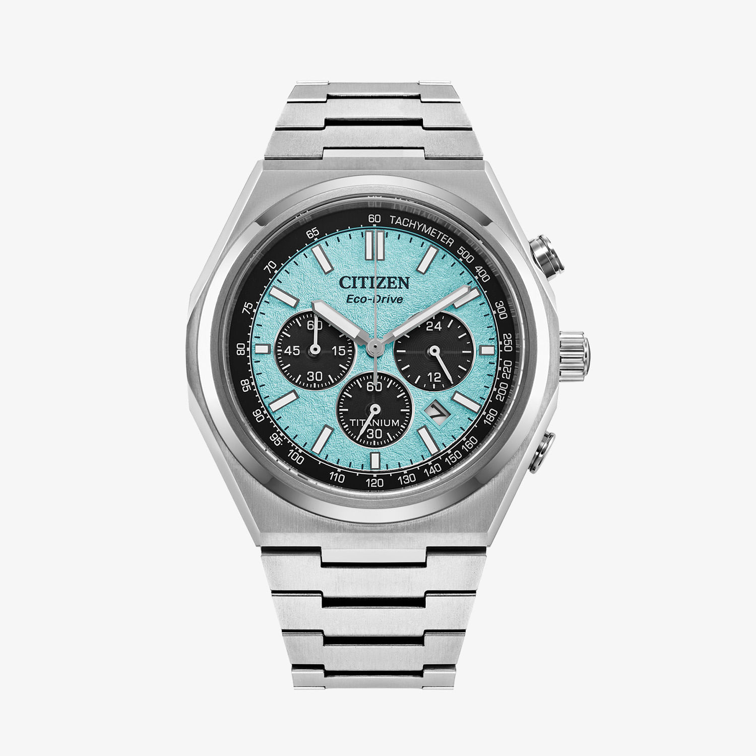Relógio Citizen Sport Luxury Eco-Drive Cronógrafo Masculino e Titânio CA4610-85MN