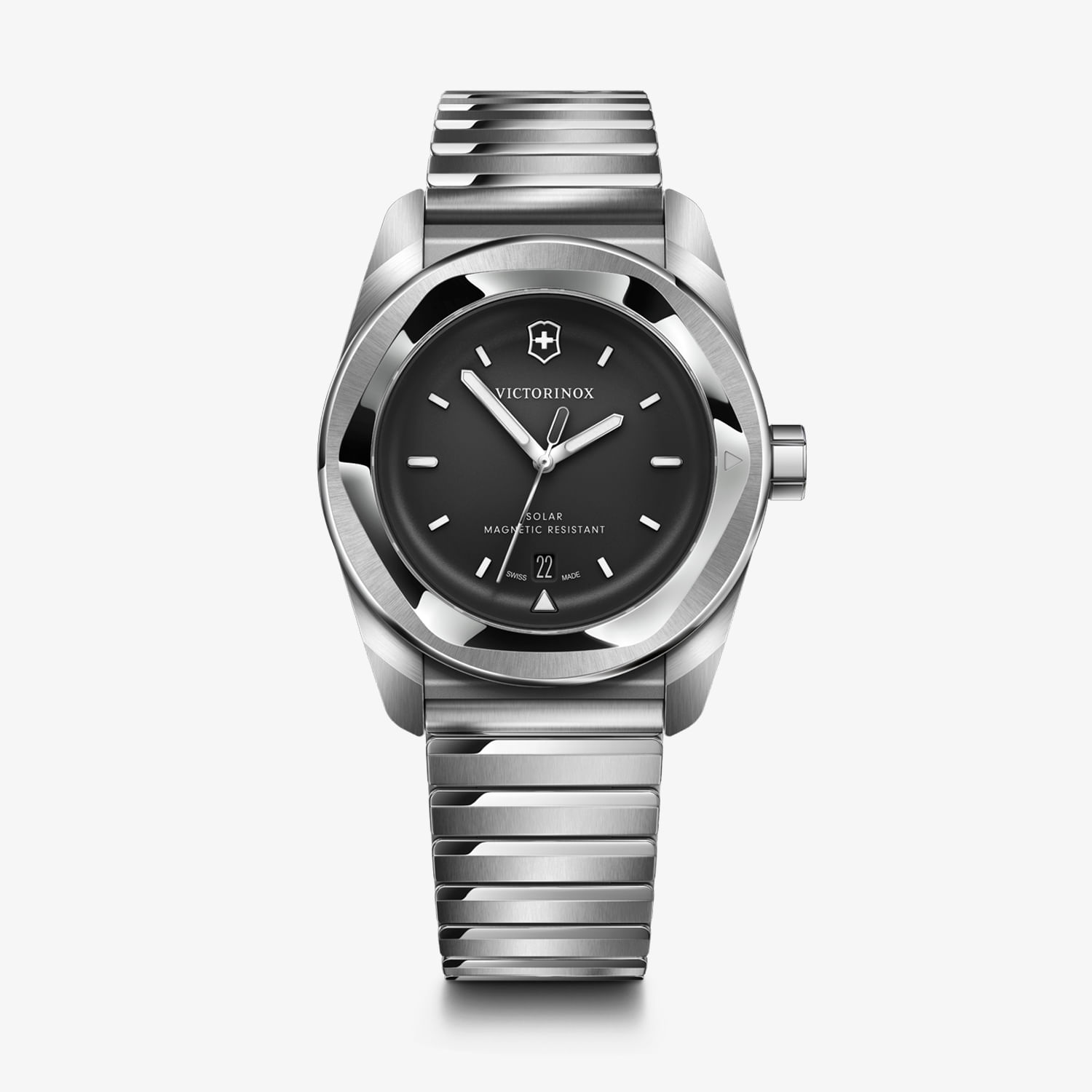 Relógio Vicitorinox Concept One Solar Masculino em Aço Prateado 242055
