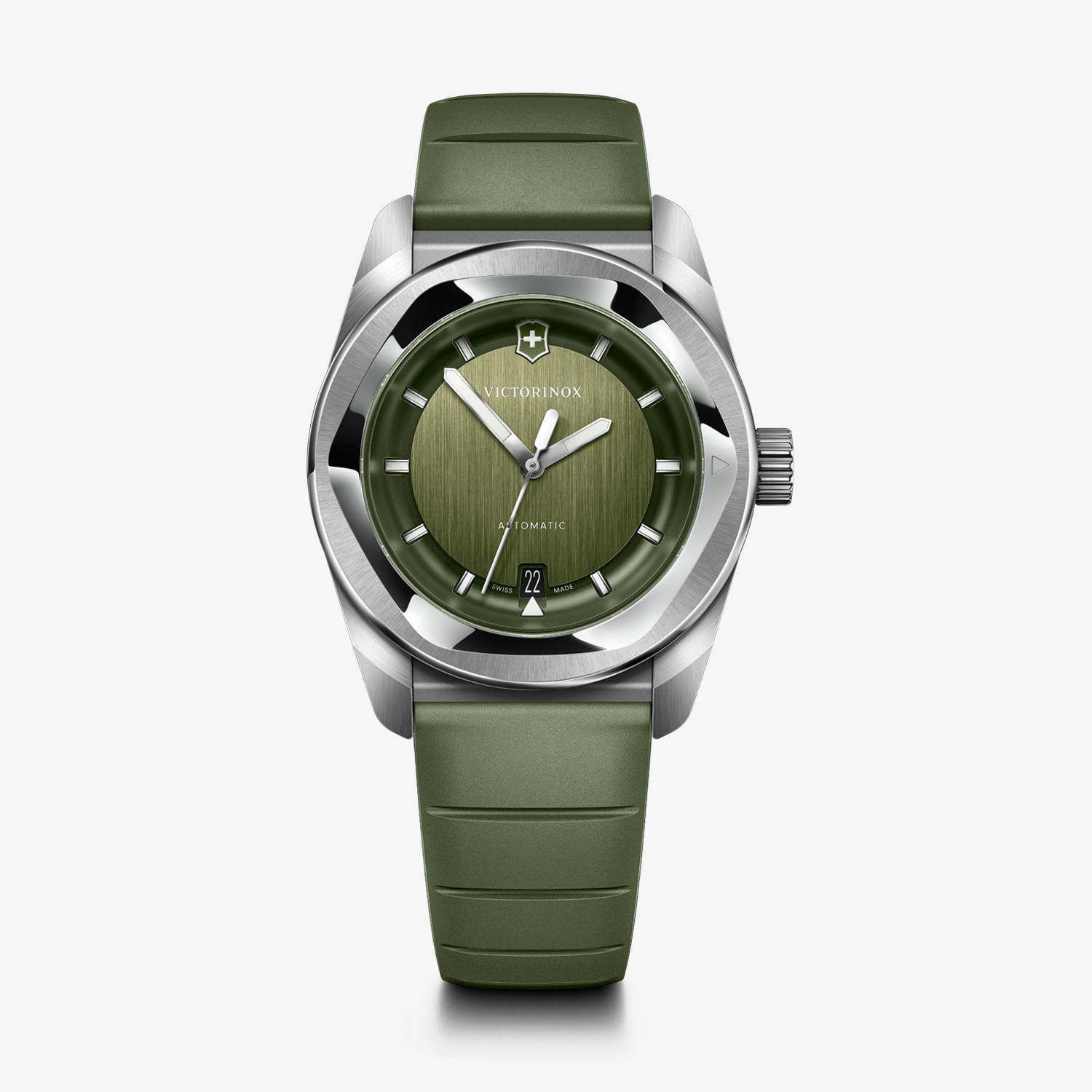 Relógio Vicitorinox Concept One Automático Masculino em  Borracha Verde 242058