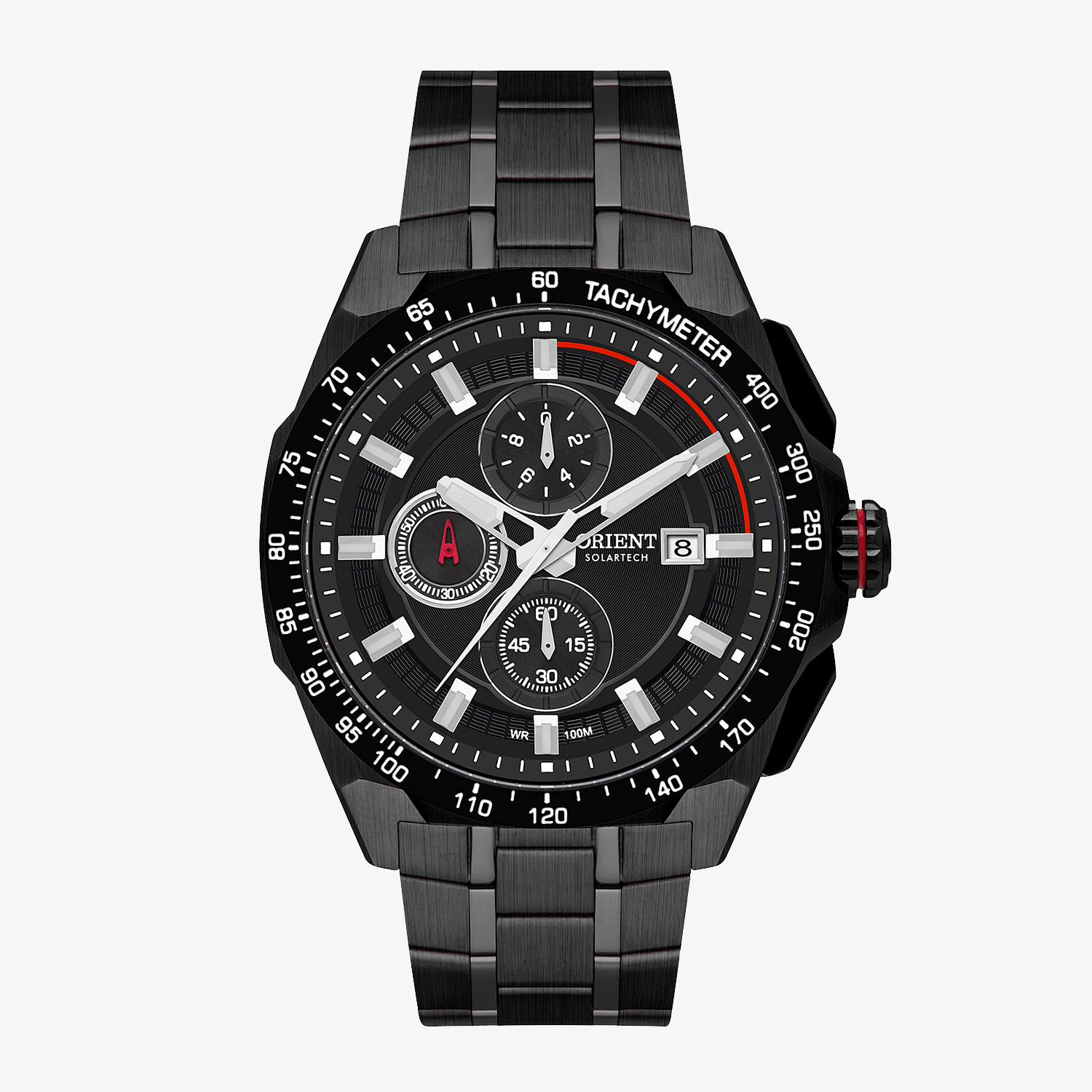 Relógio Orient Masculino em Aço Preto MPSSC041-G1PX