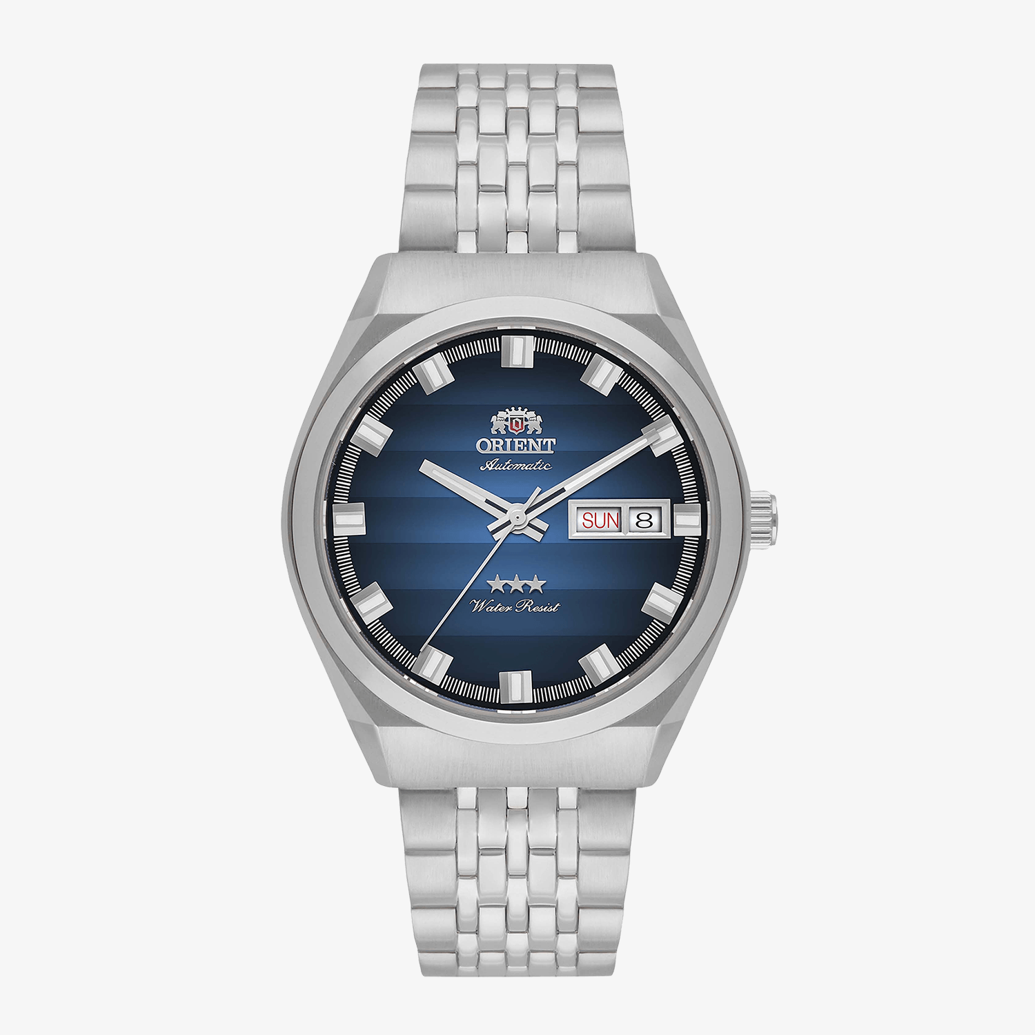 Relógio Orient 3 Stars Heritage Automático Masculino em Aço  YN6SS014-D1SX