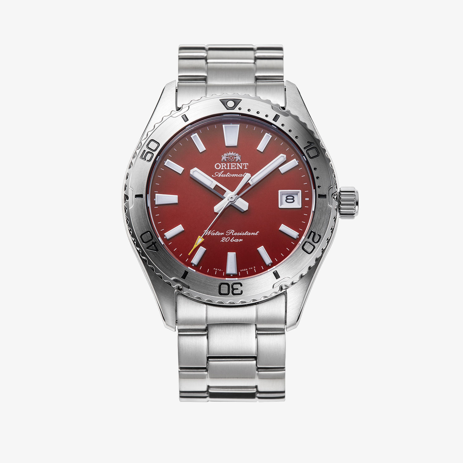 Relógio Orient  Masculino em Aço Prateado RA-AA0814R39BW1SX