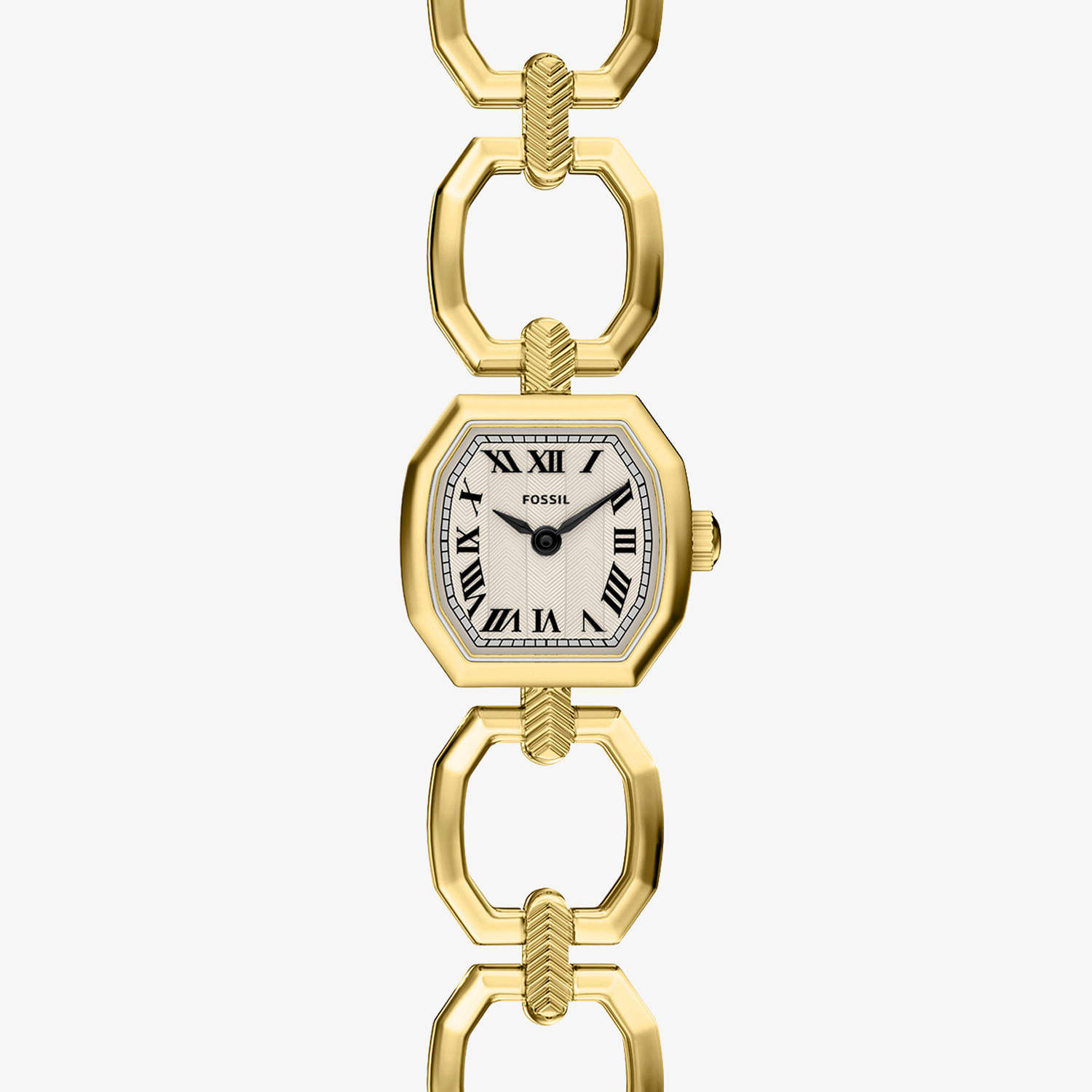 Relogio Fossil Feminino Harlow em Aço Dourado ES5483/1BN